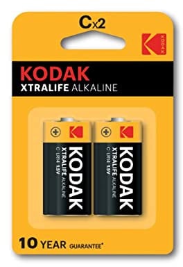 KODAK Pile Xralife KC-2 LR14 Blister, 2 Unités