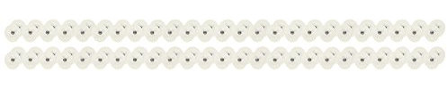 F9079 Einweg EKG-Elektroden aus Schaumstoff - oval (43mm x 45mm)