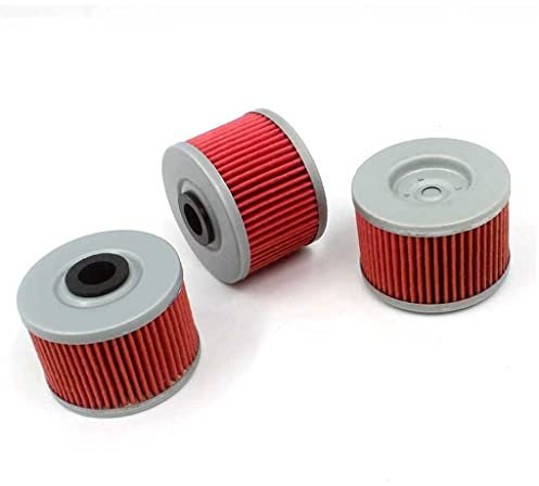 HURI 3x Ölfilter passend für Gas Gas 400 450 FSE Wild HP ATV Hiflo HF112 / K&N KN112