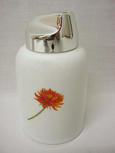 AZUCARERO MIELERA MIEL PORCELANA DALIA ROJA