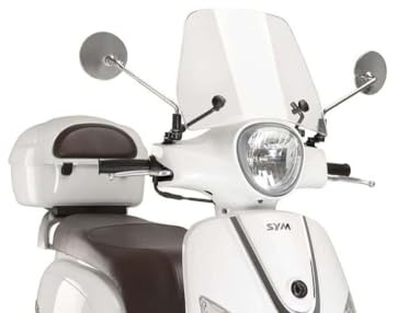 Puig 9239W Trafic Rollerscheibe optimierte Aerodynamik, Transparent