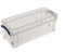 Really Useful! Plastic Box Holds 36 CDs or 20 DVDs Music 6.5 Litre (2)