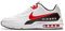 Nike Air Max Ltd 3, Baskets Homme, White/University Red/Black, 43 EU