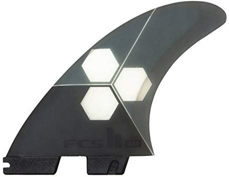 FCS II Al Merrick PC AirCore Thruster Flossen-Set, grau, Medium