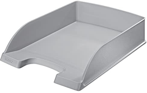 Plus Briefkorb Standard, A4, Beschriftungsfeld, Greifausschnitt, grau