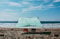 Neso Zelte Grande Beach Zelt, 2,1 m hoch, 2,8 m (9 ft) x 2,8 m (9 ft), Verstärkte Ecken und Kühlfach(Color) (Mint Tie Dye)