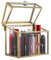 Lip Gloss Organiser Glass Lipstick Holder 15 slots Space Organization Container Storage For Tall Lip Gloss/Lipstick Products