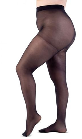 LEELA LAB Collant Curvy Taille Haute Voile 30 Deniers