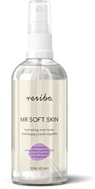 Resibo, Erfrischendes Gesichtswasser Mr Soft Skin, Gesichtsnebel, Naturkosmetik, Gesichtsreinigung, Gesichtspflege, Cleanser, Gesichtswasser PH Neutral, Erfrischendes Gesichtswasser, 100 ml