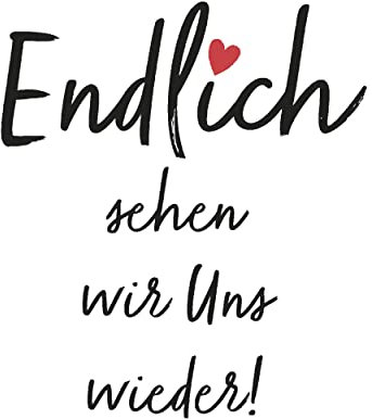 20 Servietten Kompostierbar Endlich sehen wir uns wieder 33cm