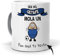 mundohuevo Taza Personalizada con Texto. Regalo Original. Ser del Getafe Mola un Huevo con Nombres. Haz
