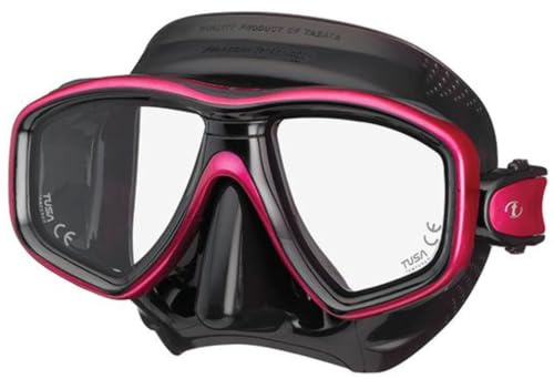 TUSA M212 Freedom CEOS Mask Black/Rose Pink