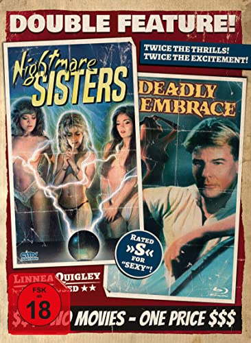 Nightmare Sisters / Deadly Embrace (Double Feature) (Mediabook) (Cover B) [Blu-ray]
