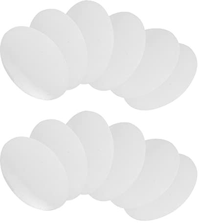 COHEALI Magnetic Whiteboard 12Pcs Sublimation Blank Refrigerator Magnets Round Refrigerator Magnets Heat Transfer Fridge Blank Sublimation (0.08X6.5X8.8CM) Circle Stickers