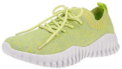 Bernie Mev BM101 Gravity - Damen Schuhe Sneaker - Yellow-Mix, Größe:37 EU