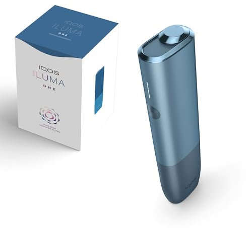 IQOS ILUMA ONE Kit Azure Blue - Tabakerhitzer (in 5 Farben) - für TEREA Tabaksticks - unsere beste Alternative zur Zigarette