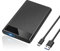 POSUGEAR 2.5'' External Hard Drive Enclosure, 6Gbps USB C 3.1 Gen 2 to SATA III Tool-Free External Hard Drive Case for 7mm/9.5mm 2.5 inch SSD HDD with UASP, Compatible with WD Toshiba Samsung PS4 Xbox