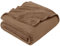 EHEYCIGA Kuscheldecke flauschig, weiche warme Fleecedecke 230x270 als Decke Sofa, Wohndecke oder Couchdecke überwurf, Camel