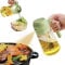 YARRAMATE Spray Huile Cuisine, 470 ml 2 en 1 Vaporisateur Huile d’Olive Avec Buse de Qualité Alimentaire, Flacon Distributeur d'Huile d'Olive pour Cuisine, Cuisine Accessoires (Vert)