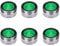 6 Pack Water Saver Spout Filter Mesh Tap Head Faucet Aerator Replacement Parts Insert Nozzle DIY Kitchen Bathroom Shower Sink Basi 20mmn Tool Regulator Flow Silver 20mm Male Threa