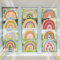Regenbogen Prism Fenstersticker Vogelschutz Suncatcher Fensteraufkleber Folie Fensterbilder Wiederverwendbar Haften Reflektierende Vogel Anti Kollisions Aufkleber Fensterdeko Glasscheiben Deko