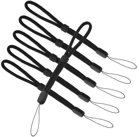 Mikikit 6stücke Handgelenkschlaufen Für Mobiltelefone Kameras Und Schlüssel Kunststoff Verstellbare Riemen Für Reisen Und Outdoor-aktivitäten Bequeme Und Sichere Befestigung Am Handgelenk