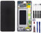 KOMI - Ecran pour Samsung Galaxy S10+ S10 Plus G975 Châssis Vitre Tactile - Noir