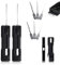 HIDRUO Lock Picking Set, Faltbare Lock Picking Tool Set, Lock Picking Fidget Set, Compact and Portable Rake Pick Clock, Decompression Tool Pick Set (2 Set)