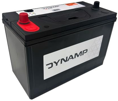 Dynamp DC317 Commercial Battery, 12V 90Ah, 750 CCA, Lead-Acid Starter
