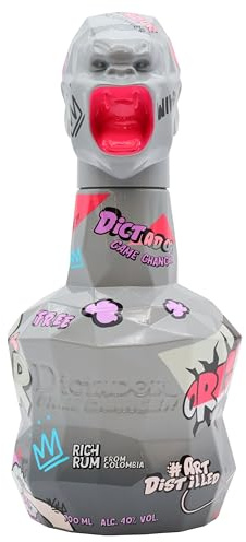 Dictador GAME CHANGER GREY & PINK Colombian Rum 40% Vol. 0,7l