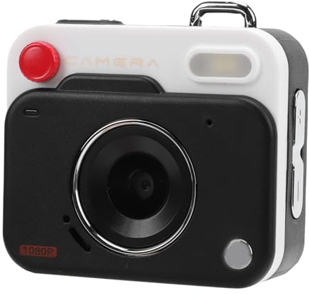 Bewinner 1080P Digital Camera 48MP with 1.77 Inch LCD Screen, Retro Video Camera with OTG Instant Share, 6 Filters, Loop Recording, Ideal for Students, Teens, Travel (Black)