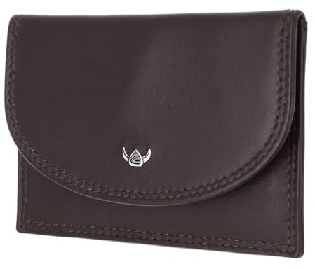 Golden Head Leder Kartenhalter Polo RFID Protect Kartenetui 4445 Dunkelbraun