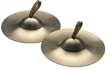 Stagg 14915 Fingerzimbel (1-Paar, Durchmesser: 9 cm) bronze