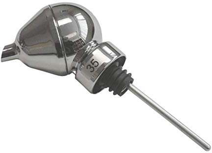 Ball Pourer Chrome 50ml | Spirit Pourer, Shot Pourer, Bar Pourer - Pour a 50ml Measure Every Time!