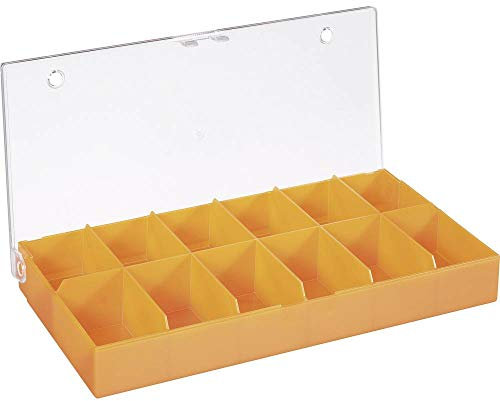 Hüfner Dübel SORT.-Kasten 12-Fach FARBIG, 800012