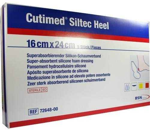 CUTIMED Siltec Heel Kompr.16x24 cm 5 St