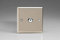 Varilight Satin Chrome Classic V-Pro IR 3 Gang 3 x 100W LED Multi-Way Remote/Touch Control Dimmer Master Unit