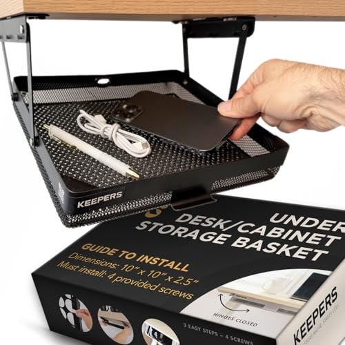 Coffee Keepers Anything Keeper, Büro-Schreibtisch Organisieren – Küche Speicherung und Schrank Organizer, RV Space Saver schwarz