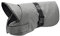 HUNTER Hundemantel DENALI, Farbe: grau, warmer Hundemantel mit Fleece-Innenfutter, wasserabweisend, reflektierend, hoher Kragen, perfekte Passform, leicht waschbar, Größe: 45