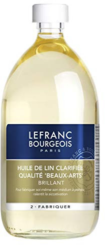 Lefranc Bourgeois Additif - Huile de Lin Clarifiée Flacon 1L