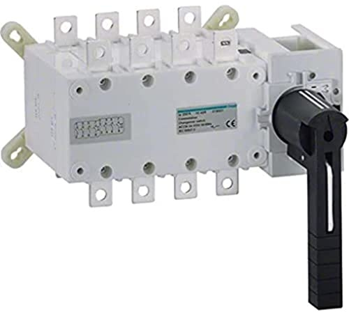 Conmut. I-0-II, 4x250A, accion. frontal