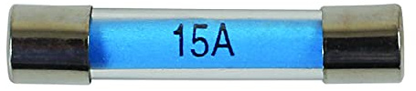 Connect 30497 Glass Auto Fuse 15A 100pc