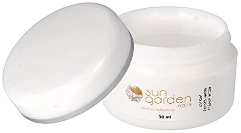 UV Classic Frenchgel white 30 ml - UV Gel - French Gel weiss UV Nagelgel für Gel Fingernägel