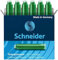 Schneider 6604 Ink Cartridge, grün, Pack of 6