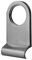 Yale Type Door Lock Cylinder Pull Surround 86 x 44mm (Satin Chrome)