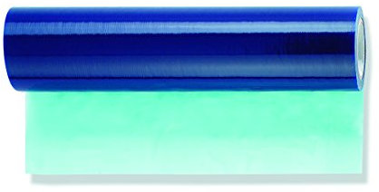 8 Rollen Glasschutzfolie je 25cm x 100m blau selbstklebend Fenster Schutzfolie