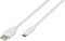 VIVANCO Kabel USB-A Type C USB 2.0, Weiss 1,2