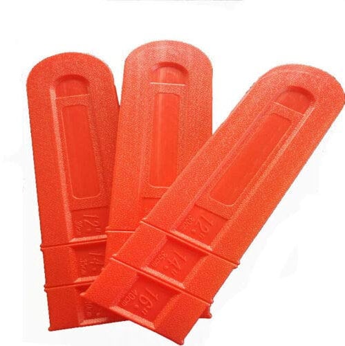 Chainsaw Cover,20 Chainsaw Bar Cover Durable And Universal Plastic Chainsaw Scabbard Cover(3PCS)