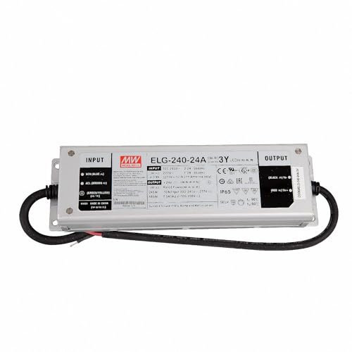 ELG-240-24A-3Y LED Netzteil Trafo Mean Well ELG-240-24A-3Y SNT 26.4 V/DC/0-10 A/ 240W IP65 LED Transformator für LED Beleuchtung