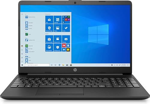 HP 15-dw3223ng (15,6 Zoll / FHD) Laptop (Intel Pentium Gold 7505, 8GB DDR4 RAM, 256GB SSD, Intel UHD Grafik, Windows 10, QWERTZ) schwarz